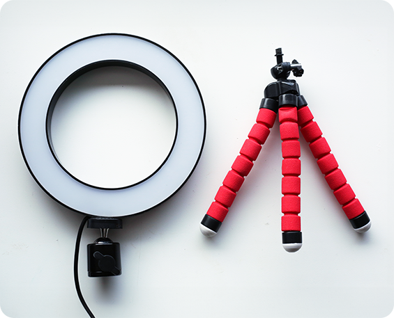 Ring Light and Tripod